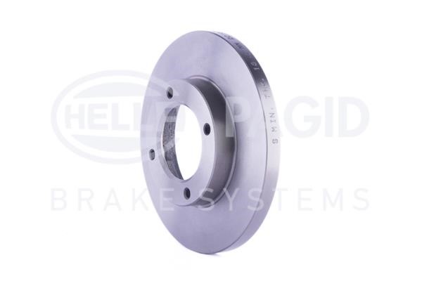 Unventilated front brake disc Hella 8DD 355 108-491