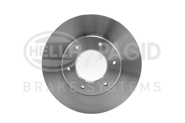 Hella 8DD 355 108-531 Front brake disc ventilated 8DD355108531
