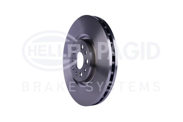 Front brake disc ventilated Hella 8DD 355 109-131