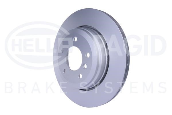 Rear ventilated brake disc Hella 8DD 355 109-941