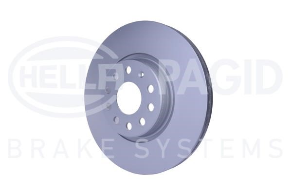 Front vented brake disc Hella 8DD 355 109-521