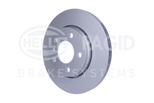 Rear ventilated brake disc Hella 8DD 355 109-701