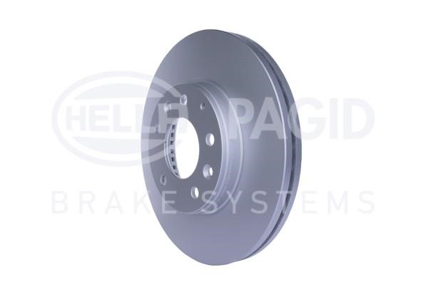 Front vented brake disc Hella 8DD 355 110-361