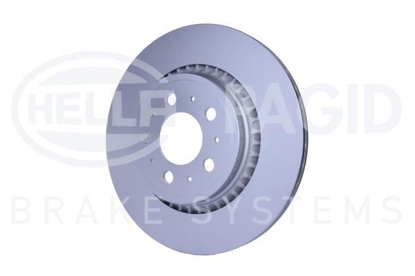 Rear ventilated brake disc Hella 8DD 355 110-611