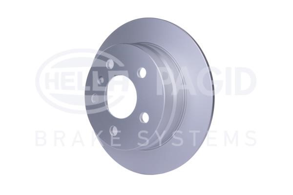 Rear solid brake disc Hella 8DD 355 111-101
