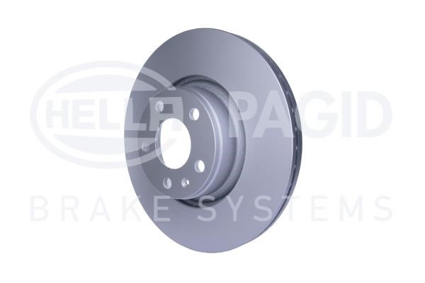 Front vented brake disc Hella 8DD 355 111-121