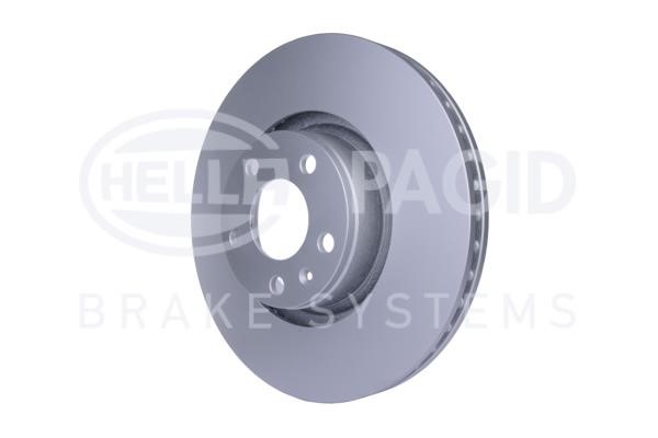 Front vented brake disc Hella 8DD 355 111-141