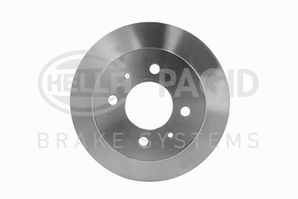 Hella 8DD 355 110-651 Rear brake disc, non-ventilated 8DD355110651