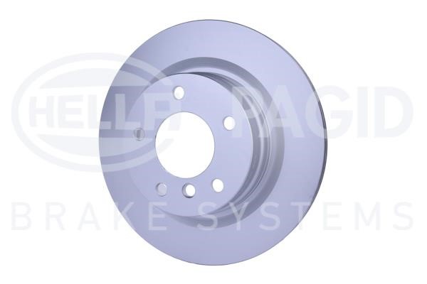 Rear ventilated brake disc Hella 8DD 355 111-281