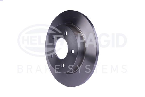 Rear solid brake disc Hella 8DD 355 110-901