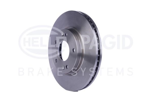 Front vented brake disc Hella 8DD 355 110-951