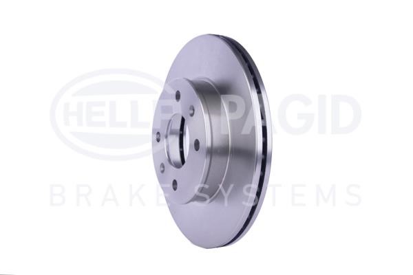 Front vented brake disc Hella 8DD 355 111-431