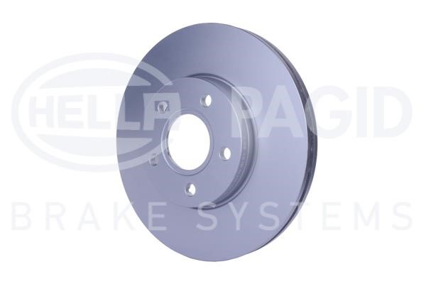 Front vented brake disc Hella 8DD 355 128-461