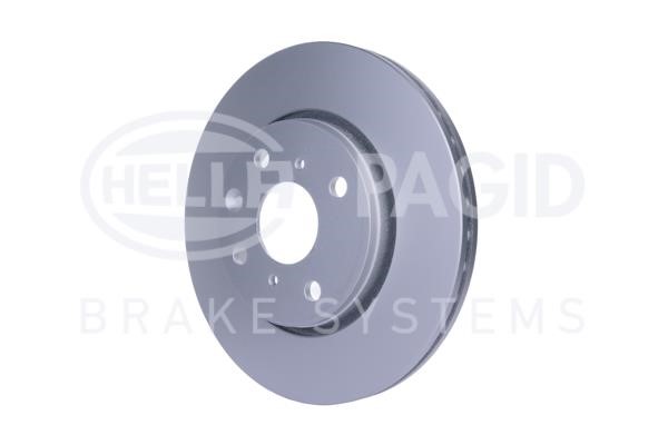 Front vented brake disc Hella 8DD 355 112-311