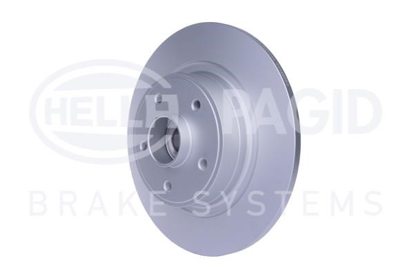 Rear solid brake disc Hella 8DD 355 112-361