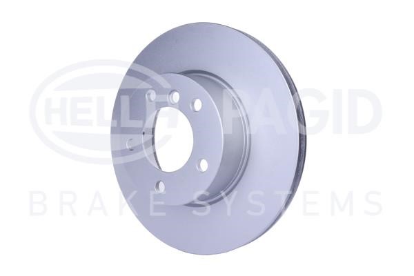 Front brake disc ventilated Hella 8DD 355 128-421