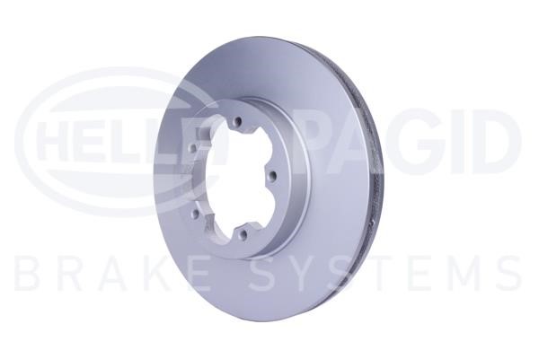 Front vented brake disc Hella 8DD 355 128-621