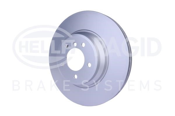 Front vented brake disc Hella 8DD 355 128-671