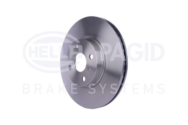 Front brake disc ventilated Hella 8DD 355 113-591