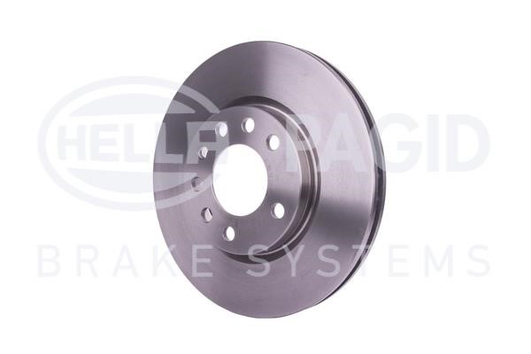 Front vented brake disc Hella 8DD 355 113-611