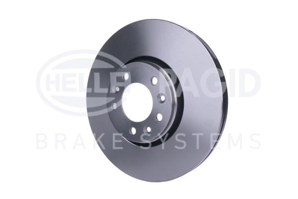 Front vented brake disc Hella 8DD 355 113-671