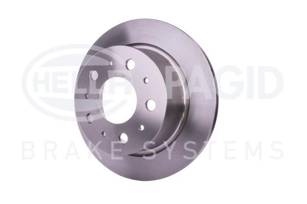 Rear solid brake disc Hella 8DD 355 113-731