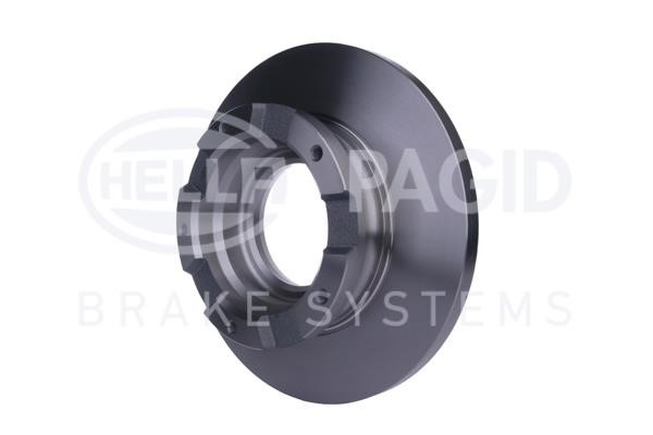 Rear solid brake disc Hella 8DD 355 113-811