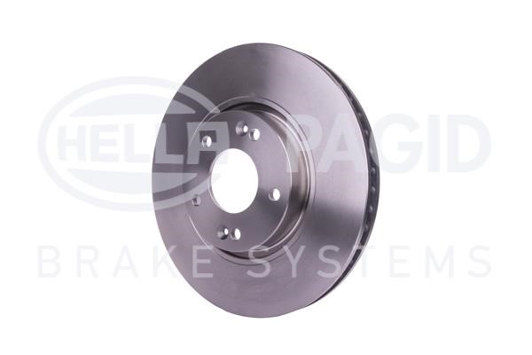 Front brake disc ventilated Hella 8DD 355 114-481
