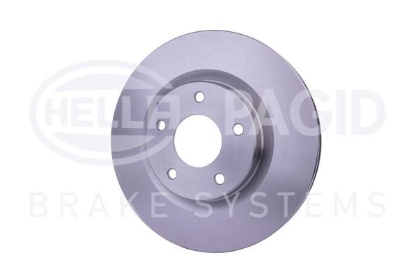 Front vented brake disc Hella 8DD 355 114-601