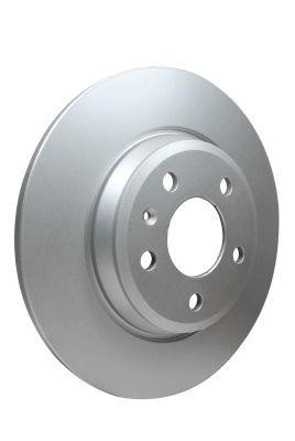 Rear solid brake disc Hella 8DD 355 113-931