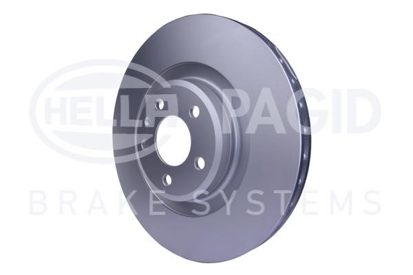 Front vented brake disc Hella 8DD 355 128-731