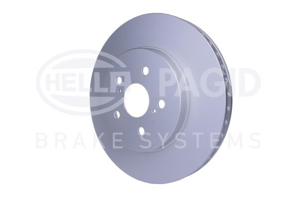Front vented brake disc Hella 8DD 355 114-981