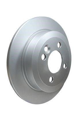 Rear brake disc, non-ventilated Hella 8DD 355 115-261
