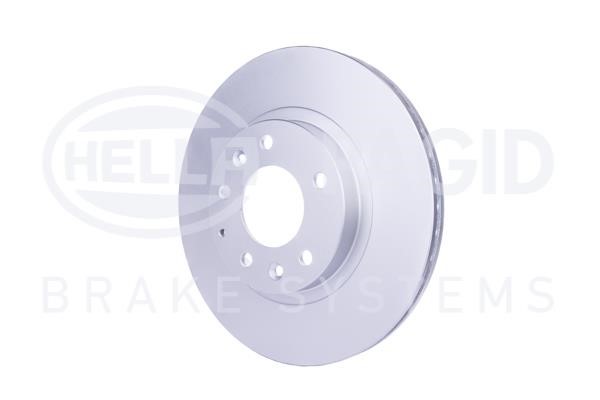 Front vented brake disc Hella 8DD 355 115-311