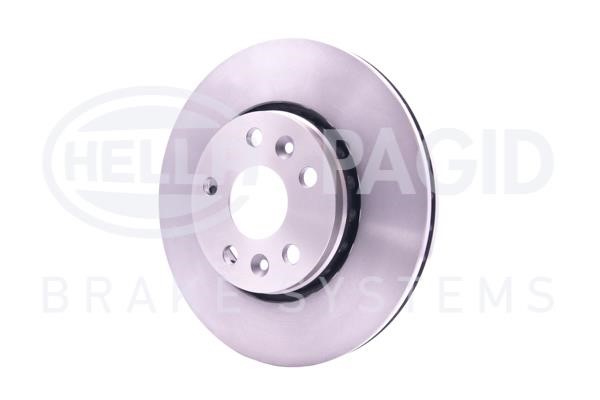 Front vented brake disc Hella 8DD 355 116-451