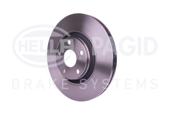 Front brake disc ventilated Hella 8DD 355 116-131