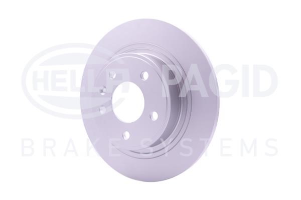 Rear solid brake disc Hella 8DD 355 116-601