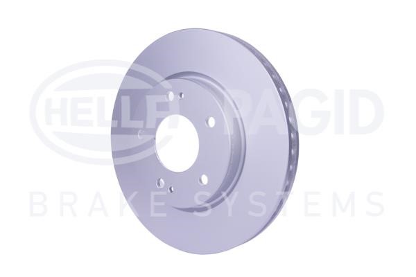 Front vented brake disc Hella 8DD 355 116-311