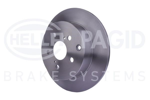 Rear solid brake disc Hella 8DD 355 116-811