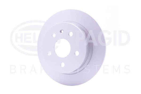 Rear solid brake disc Hella 8DD 355 116-831