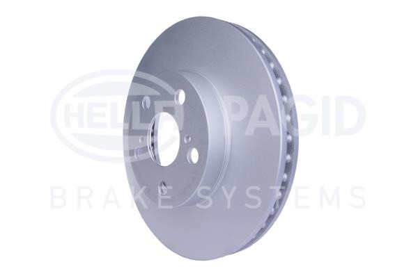 Front vented brake disc Hella 8DD 355 116-981