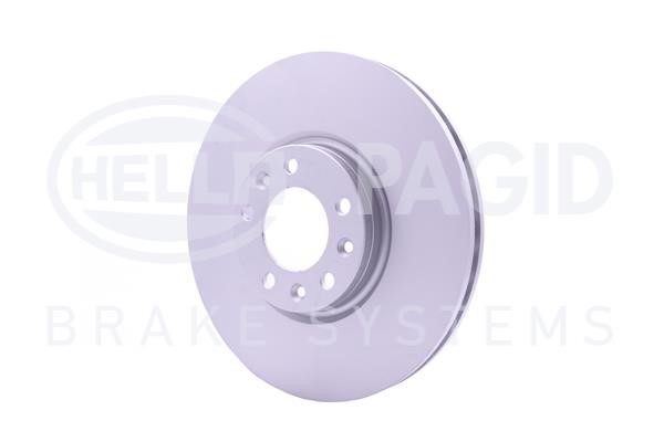Front vented brake disc Hella 8DD 355 117-331