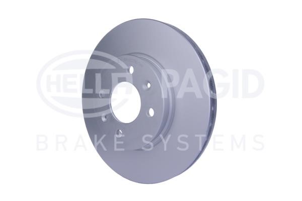 Front vented brake disc Hella 8DD 355 117-981