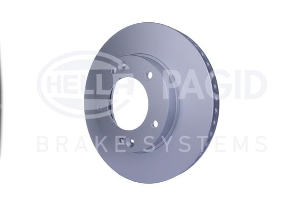 Front vented brake disc Hella 8DD 355 118-081