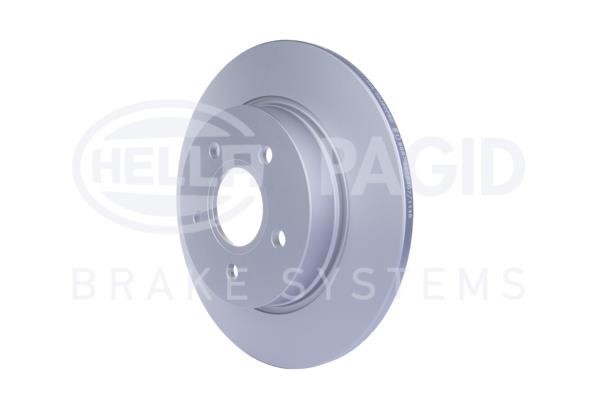 Rear solid brake disc Hella 8DD 355 118-221