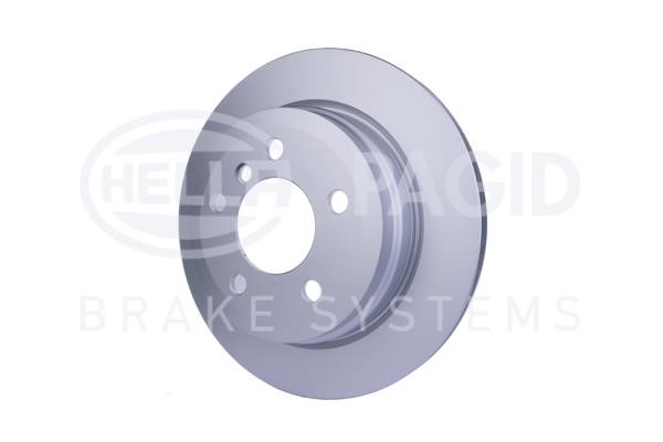 Rear vented brake disc Hella 8DD 355 118-271