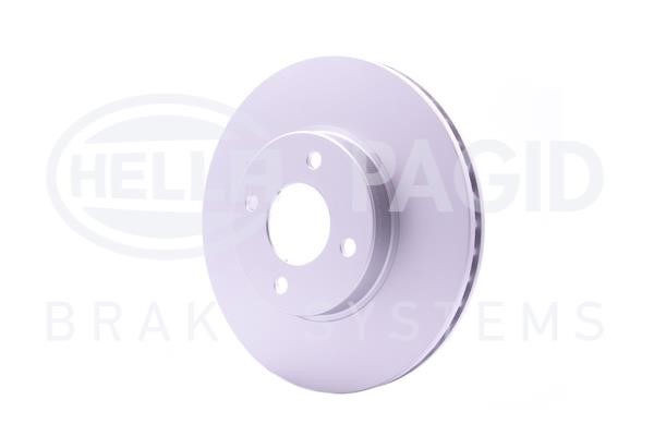 Front vented brake disc Hella 8DD 355 118-291