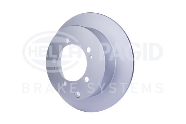 Rear solid brake disc Hella 8DD 355 118-661