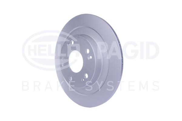 Rear solid brake disc Hella 8DD 355 118-351