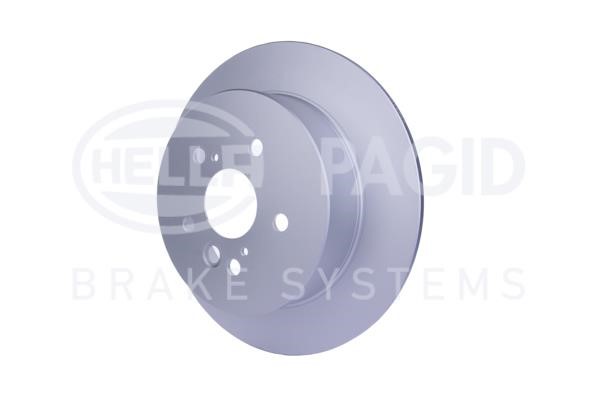 Rear solid brake disc Hella 8DD 355 118-721
